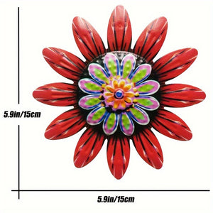 Elegant & Versatile Metal Flower Decor - Enhance Home or Garden, Ideal for Parties/Weddings, Available in 1pc/4pcs