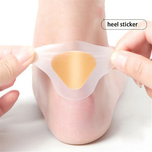 20pcs Gel Heel Protector, Foot Sticker, Pad Heel Liner Shoe Sticker Foot Care Pad