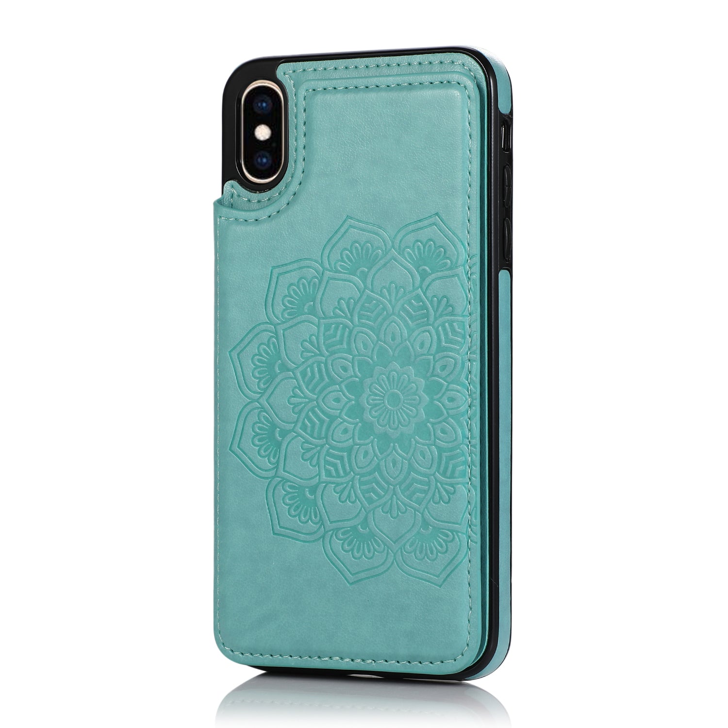 Embossed Leather Phone Bag Case For IPhone 14 13 12 11 Pro XS X Max XR 8 7 Plus SE 2020 2022 Luxury Shockproof Cover