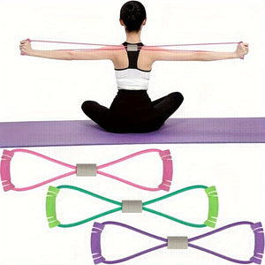 8-Shaped Home Stretcher: Non-Slip Yoga Equipment For Fitness Training, Shoulder Opening & Thinner Back!