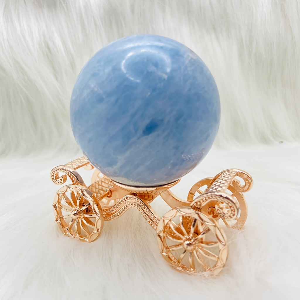 Natural Lazurite Crystal Ball,Kyanite Ball,Crystal Sphere,Magic Crystal Ball,Spirit Repair,Home Decoration,Christmas Crystal Ball Gift Crystal Gift,Holiday Gift