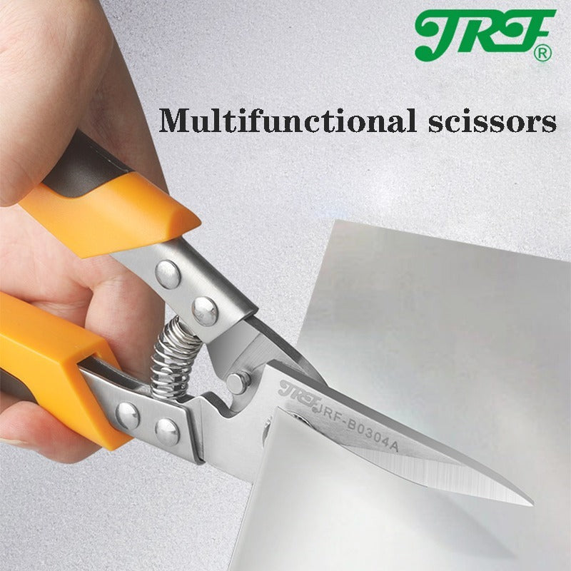 Professional Industrial Shears: JRF Stainless Steel Scissors Tin Snips For Metal Sheet & PVC Pipe Cutting