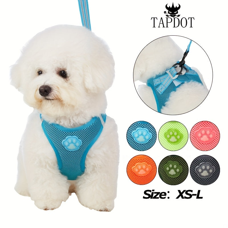 Comfortable & Reflective Pet Harness & Leash Set - Perfect for Dogs & Cats!