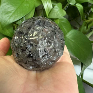 Yooperlite Mars Yooperlite Moons Ball Crystal Ball Crystal Gift Natural Stone Carving Figurine