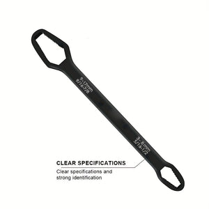 Upgrade Your Toolbox With This Universal Double-Head Torx Wrench - Adjustable From 3-17mm!