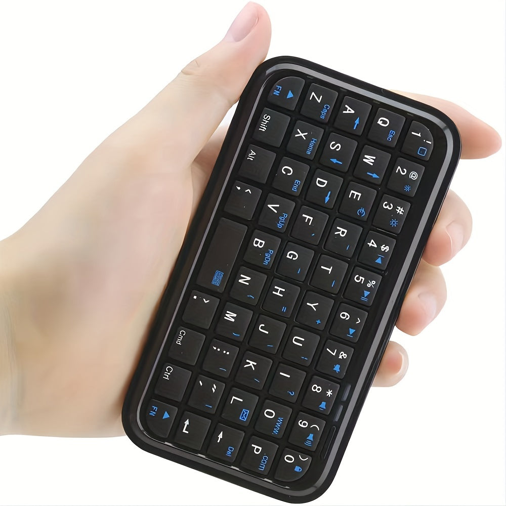 Wireless Keyboard, Mini Quiet Keyboard, Rechargeable Lithium Battery BT Keyboard For Tablet Phone