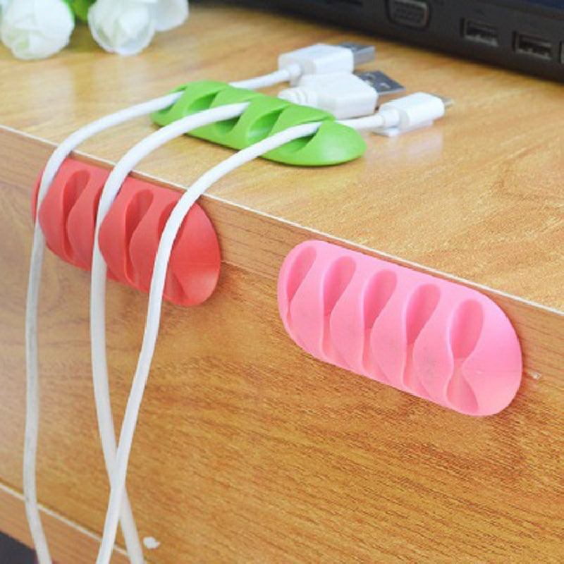 1pc Tangle-Free Cable Organizer - Keep Your Cables Neat and Organized with Durable Silicone