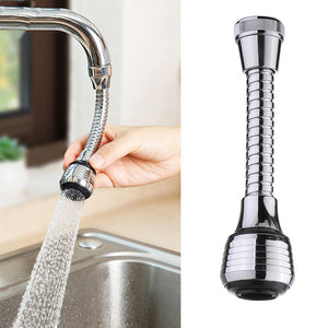 1pc Kitchen Gadgets 2 Modes 360 Rotatable Bubbler High Pressure Faucet Extender Water Saving Bathroom Kitchen Accessories Supplies