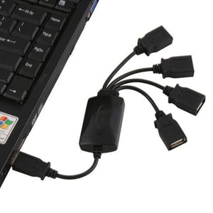 4 Port Extended USB Splitter USB Hub USB Expander USB 2.0 Hub With Cable