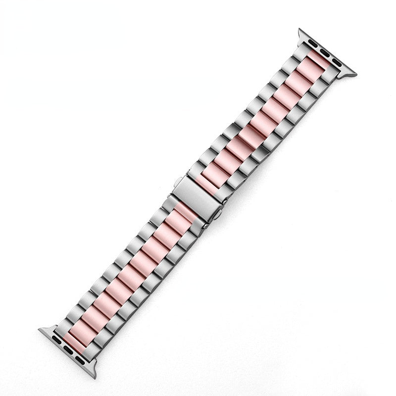 1pc Bracelet For Apple Watch Band 44mm 42mm 38mm 40mm Stainless Steel Link Belt Watchband Wristbands Iwatch Series 5 4 3 Se 6 Strap