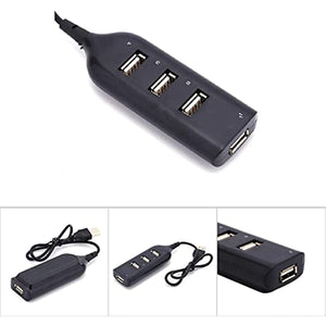 Multi-functional USB Hub 5Mbps High Speed Multi USB 2.0 Port Splitter Durable And Practical Classic 4-In-1 Power Expander Adapter