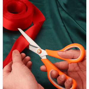 Ultra Sharp Multipurpose Scissors - Comfort-Grip Handles & Sturdy Blades For Office, Home, School, Sewing & Crafting