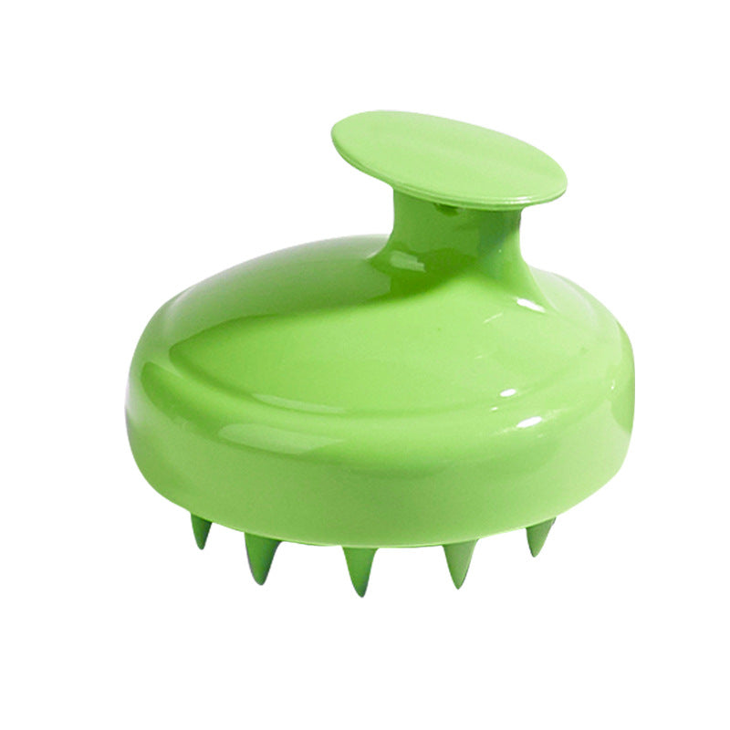 Silicone Scalp Massager Shampoo Brush Shower Head Scrubber - Deep Cleansing For Men And Women