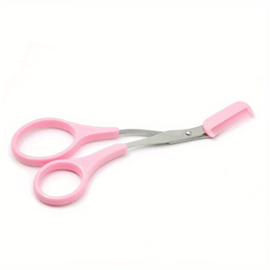 Eyebrow Trimmer Scissor With Comb Facial Hair Removal Makeup Tool Grooming Shaping Shaver Cosmetic Accessory