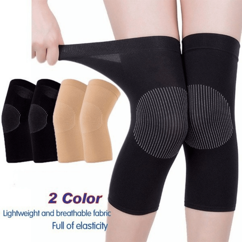 1 Pair Knee Support Leg Arthritis Injury Gym Sleeve Elasticated Knee Pads Unisex Summer Breathable XS-2XL