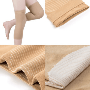 1 Pair Knee Support Leg Arthritis Injury Gym Sleeve Elasticated Knee Pads Unisex Summer Breathable XS-2XL