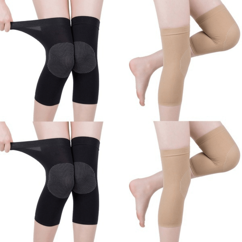 1 Pair Knee Support Leg Arthritis Injury Gym Sleeve Elasticated Knee Pads Unisex Summer Breathable XS-2XL