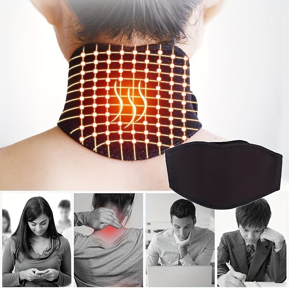 1pc Neck Heating Pad, Self Heating Neck Protection Massager Can Heat And Wrap The Neck, Neck Support Brace Self-Heating Neck Collar, Great G