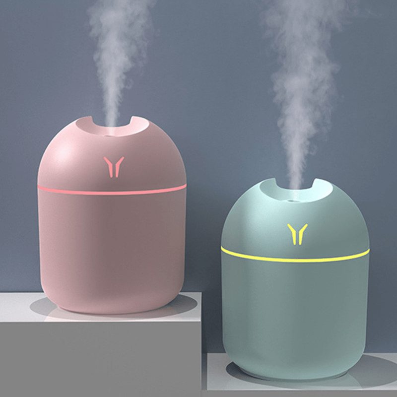 USB Aroma Diffuser & Plant Health Humidifier with Night Light: Freshen Air, Breathe Easy & Enhance Ambiance!