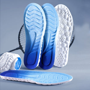 4D Cloud Technology Sports Insoles: Soft, Breathable, Shock-Absorbing Cushioning for Optimal Orthopedic Care!