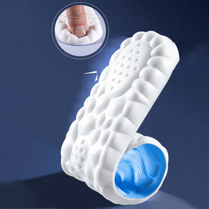 4D Cloud Technology Sports Insoles: Soft, Breathable, Shock-Absorbing Cushioning for Optimal Orthopedic Care!