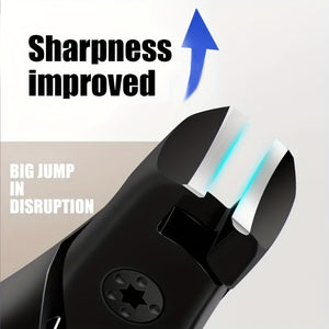 Stainless Steel  Clippers with Large Opening for Thick and Hard  and  - Labor-Saving Manicure Tool