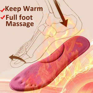 1pair Self Heated Thermal Insoles, For Feet Winter Thermal Thicken, Memory Foam Shoe Pads, Men Women Sports Shoes Self-heating Shoe Pads