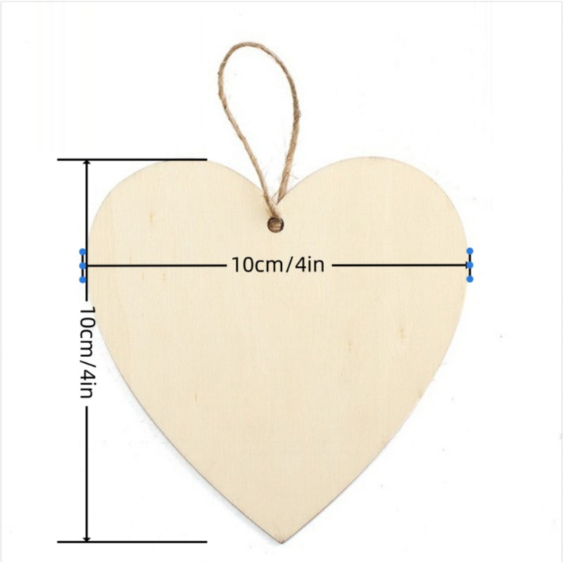 Commemorative Christmas Decoration Christmas Tree Decoration Wooden Heart Shape Mom Dad Boyfriend Gift Anniversary Gift Christmas Gift