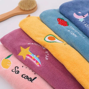 1pc Hair Towel Wrap For Women, Microfiber Hair Turban For Wet Hair Reversible Hair Drying Towel Wrap For Curly Long Thick Hair Anti Frizz Do