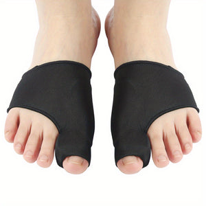 1 Pair Soft Breathable Big Toe Correctors - Protect Bunions - Perfect For Night & Home Use