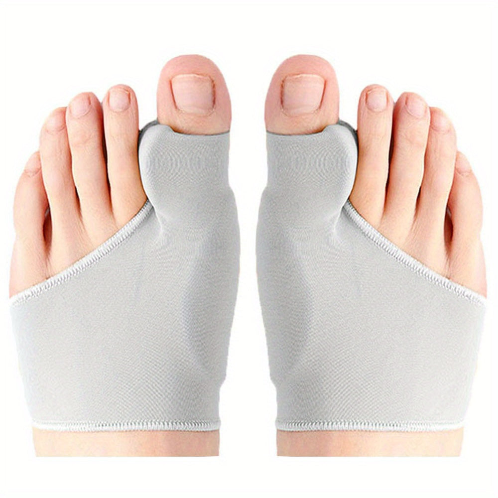 1 Pair Soft Breathable Big Toe Correctors - Protect Bunions - Perfect For Night & Home Use