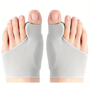 1 Pair Soft Breathable Big Toe Correctors - Protect Bunions - Perfect For Night & Home Use