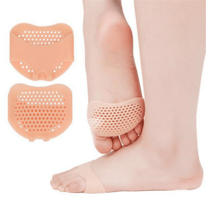 2pcs Silicone Metatarsal Pads, Toe Separator Foot Pads, Orthotics Foot Massage Insoles, Forefoot Socks, Foot Care Tool