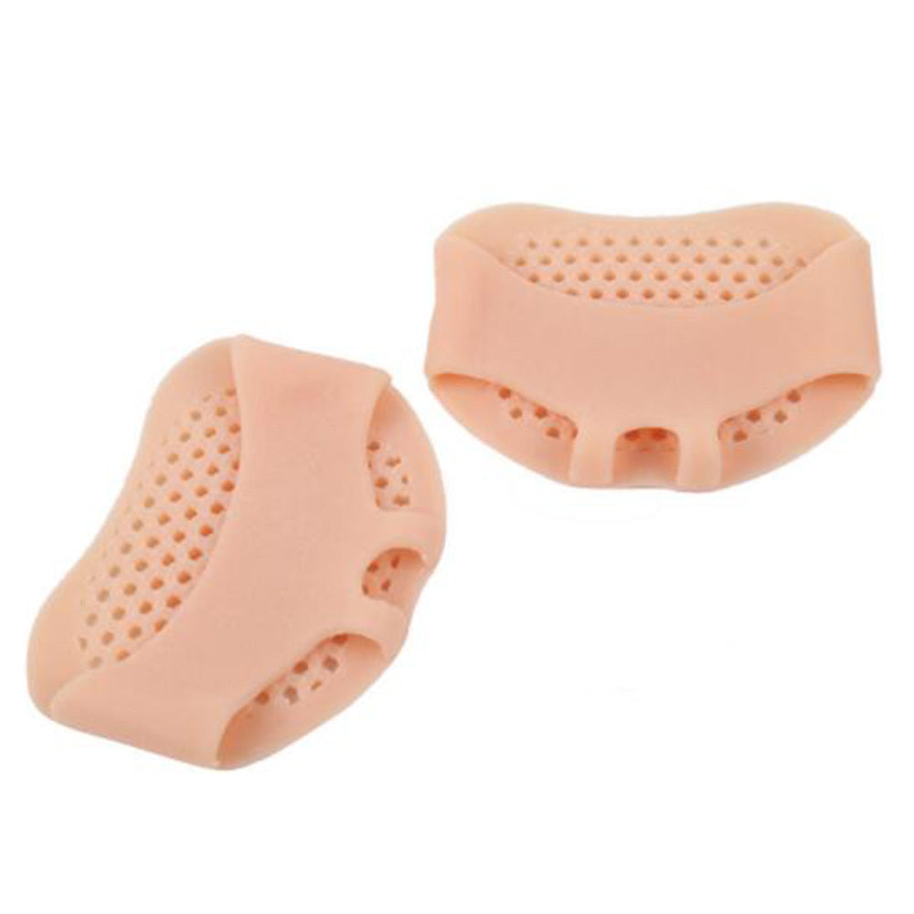 2pcs Silicone Metatarsal Pads, Toe Separator Foot Pads, Orthotics Foot Massage Insoles, Forefoot Socks, Foot Care Tool