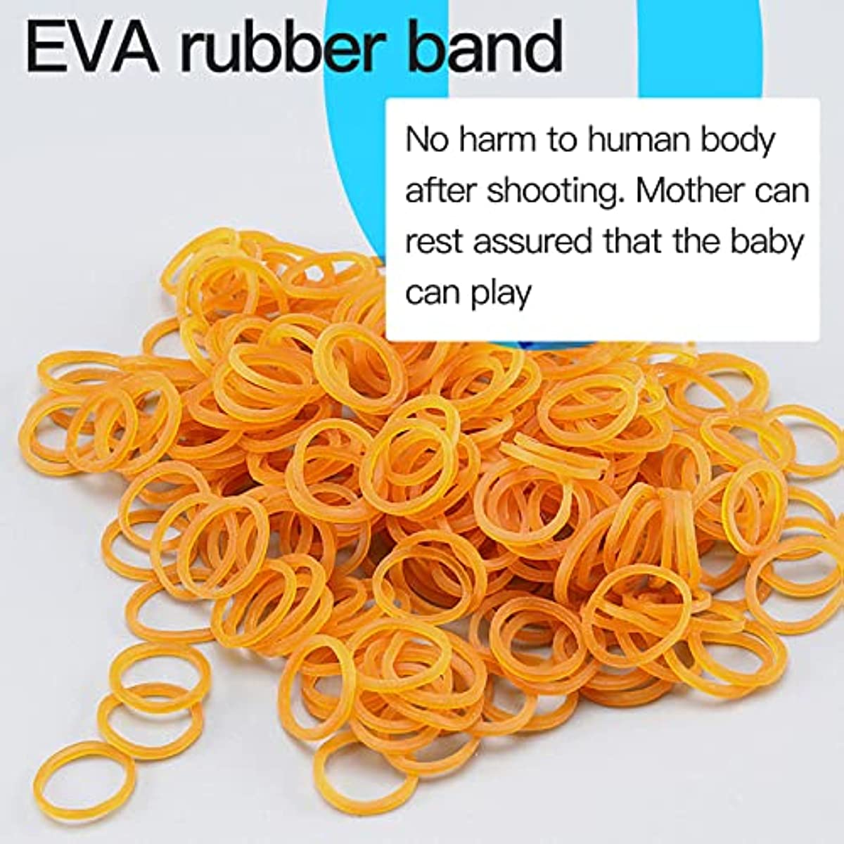 Metal Burst Rubber Band Toy - Mini Folding Launcher Toy With Keychain And 60pcs Rubber Bands, Safe Portable Shooting Toy For Indoor Outdoor