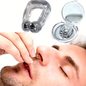 3pcs Anti Snoring Device, Magnetic Anti Snoring Nose Clip, Men And Women Creative Sleeping Aid