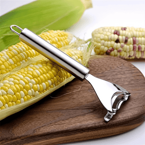 1pc Stainless Steel Corn Planer, Corn Peeler, Cob Remover Tool With Ergonomic Handle, Kitchen Gadgets