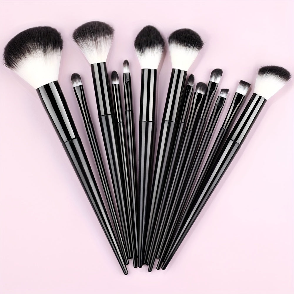 Makeup Brush Set Soft Fluffy Professiona Cosmetic Foundation Powder Eyeshadow Kabuki Blending Make Up Brush Beauty Tool Makeup Sponge Storag