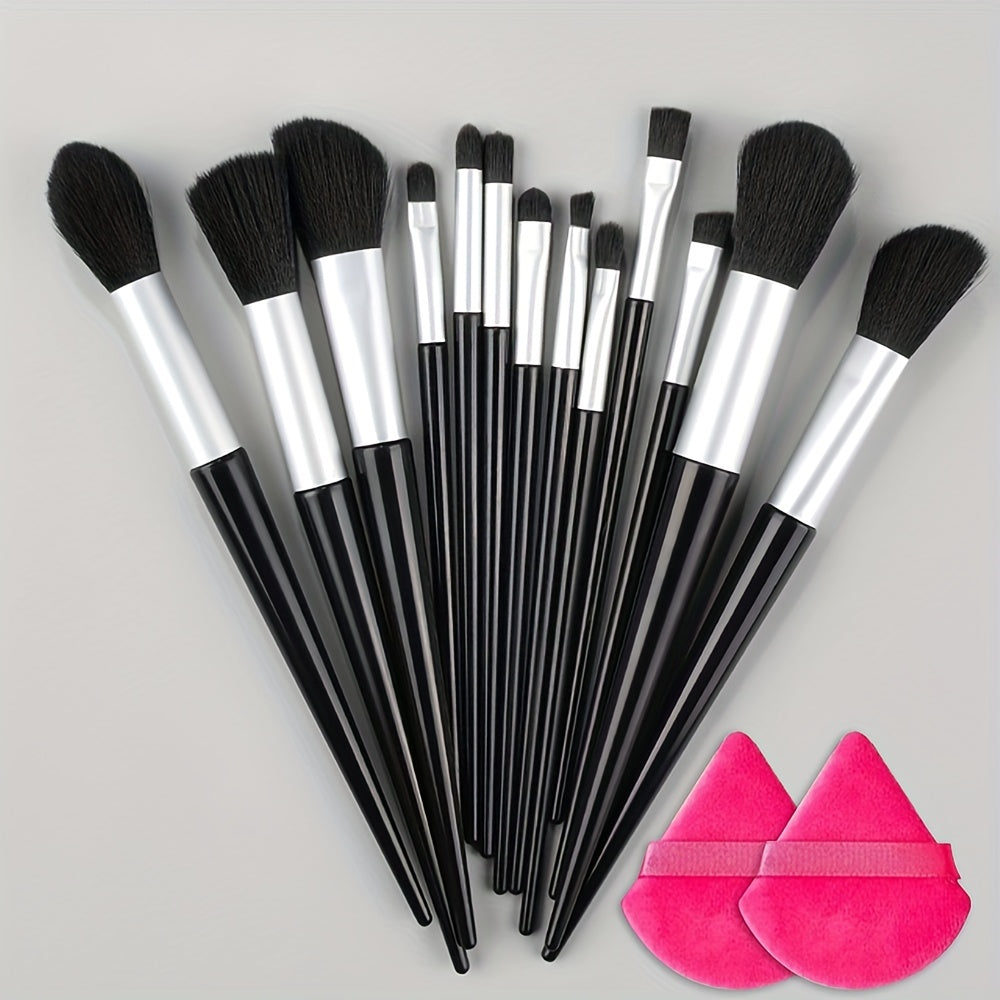 Makeup Brush Set Soft Fluffy Professiona Cosmetic Foundation Powder Eyeshadow Kabuki Blending Make Up Brush Beauty Tool Makeup Sponge Storag