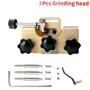 1pc Chainsaw Chain Sharpening Jig, Chainsaw Sharpener Kit, Suitable Chainsaw Grinder Tool For All Kinds Of Chain And Electric Saws