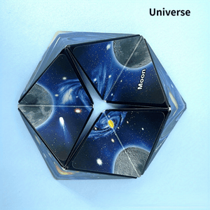 Infinite Flipping And Changing Magic Cube Puzzle Decompressing Three-dimensional Kaleidoscope Rollover Children's Toys