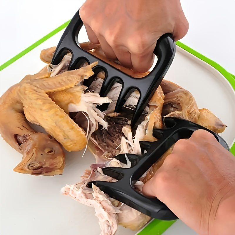 2pcs Bear Claw Meat Separator: The Creative Kitchen Essential for Easily Tearing Meat!