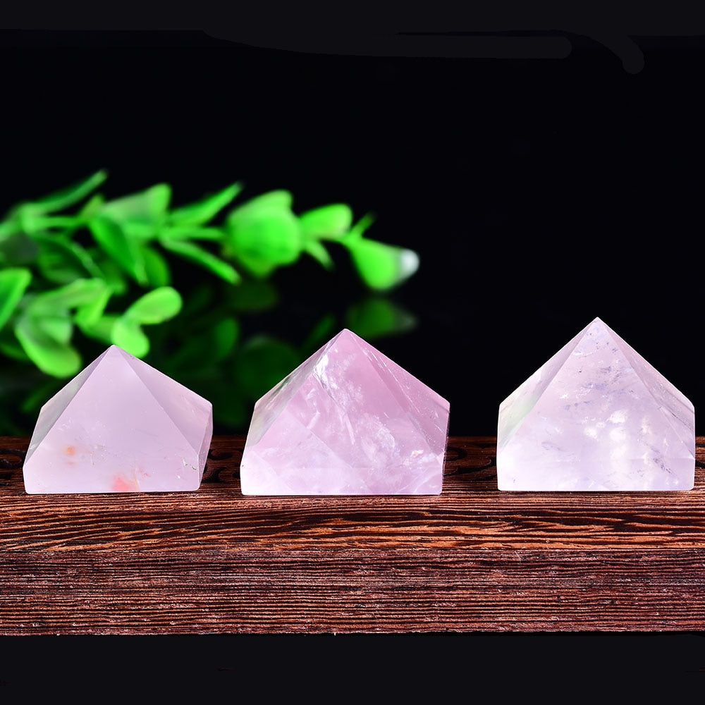 Natural Fluorite Crystal Pyramid Quartz Healing Stone Chakra Reiki Crystal Tiger Eye Point Home Decor Crafts Of Gem Stone 1PC