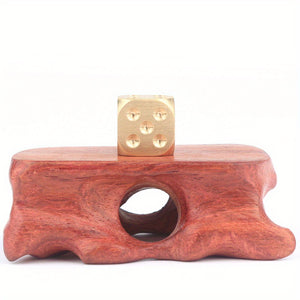 Upgrade Your Bar Games With These 6-Sided Brass & Copper Dice! Halloween/Thanksgiving Day/Christmas Gift