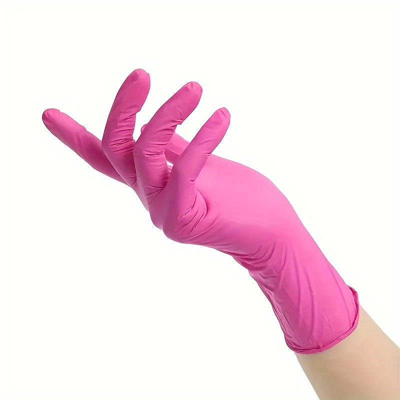 20/50/100pcs Disposable Nitrile Gloves, Waterproof, Latex Free, Powder Free And Durable, Suitable For Home And Kitchen Cleaning, Household C