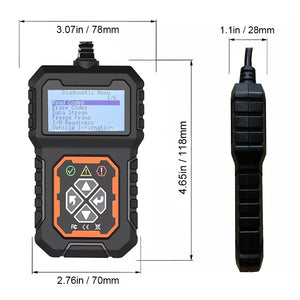 Car Code Reader: Get Instant Diagnosis Of Your Vehicle's Check Engine Light With OBD2 Scanner!