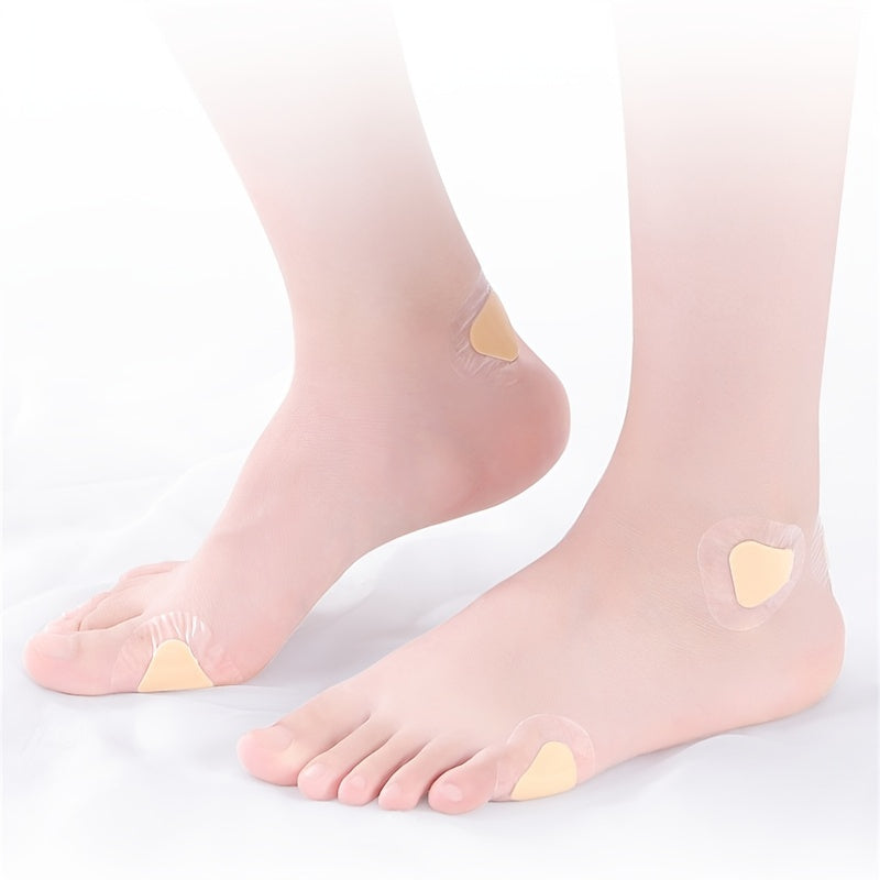 20pcs Gel Heel Protector, Foot Sticker, Pad Heel Liner Shoe Sticker Foot Care Pad