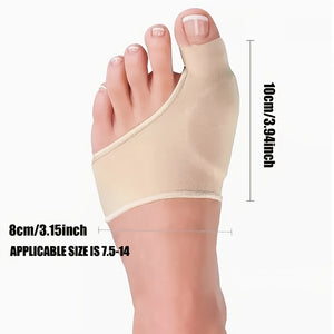 1pair For Bunion & Correct Toe Alignment With Super Elastic Bunion Sleeve Protectors!