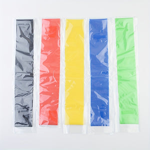 1/5pcs Premium Elastic Resistance Bands for Yoga, Pilates, and Home Workouts - Strengthen and Tone Your Body with Ease