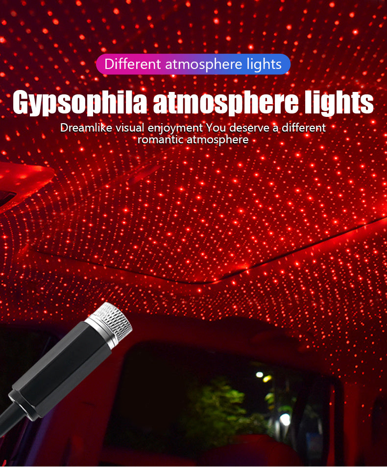 Brighten Up Your Home Decor & Car Accessories With This USB Atmosphere Light - Perfect For Halloween, Christmas, Camping & Parties!